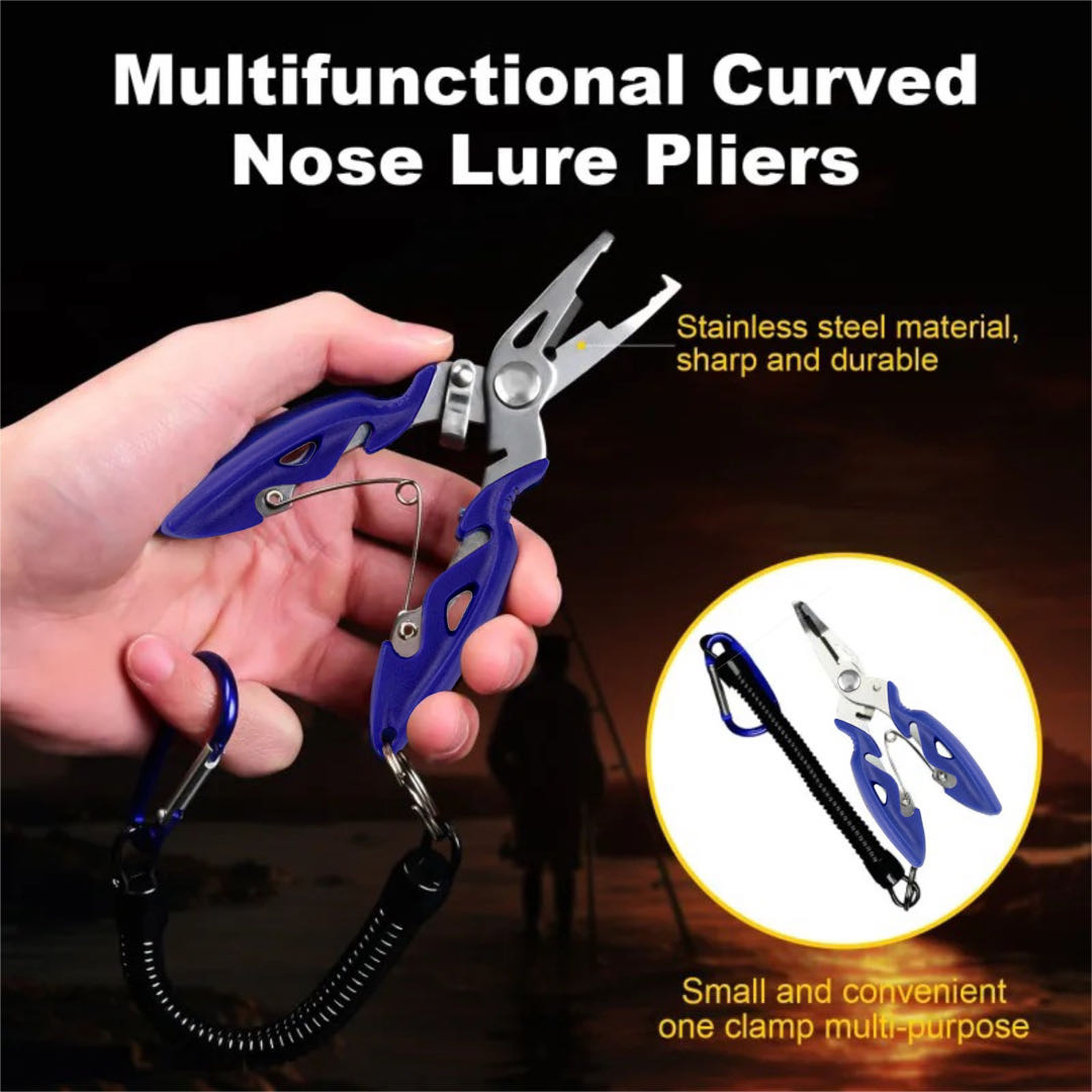 Monofilament Line - Multifuncional Curvo Boca Estrada Sub Alicate,