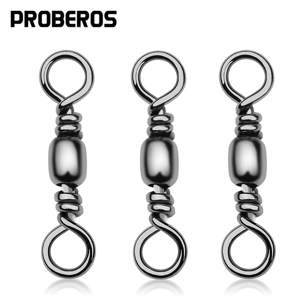 Leader Line - 100 pçs conector giratório de pesca