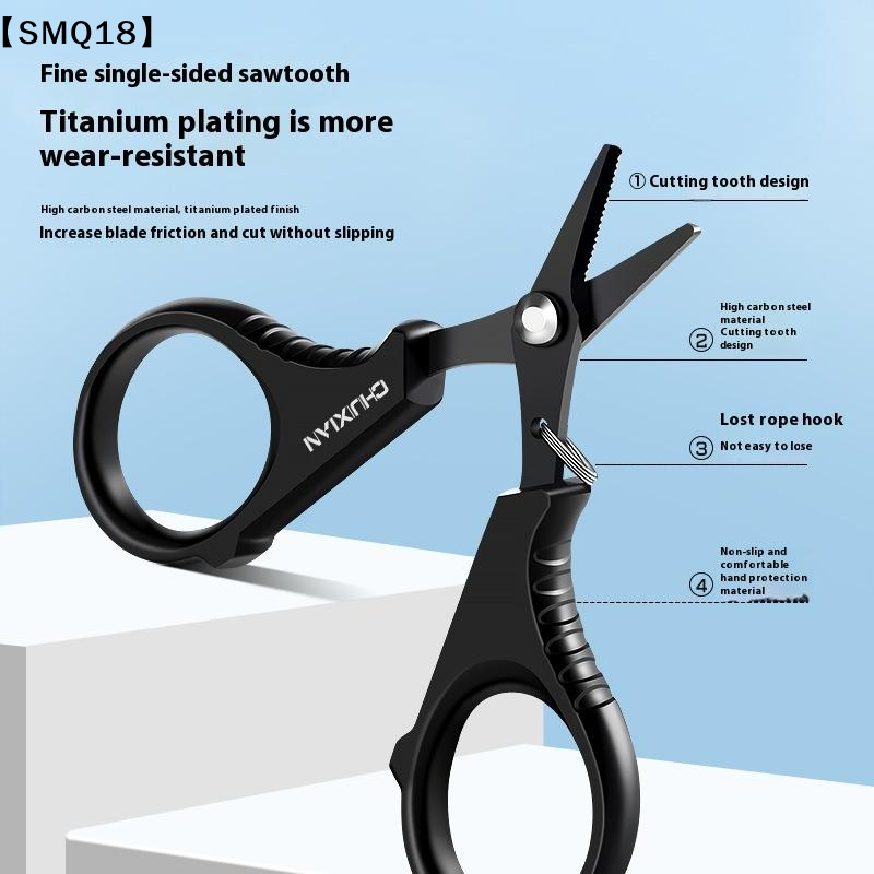 Fishing Line Cutter - Tesoura de pesca de aço inoxidável