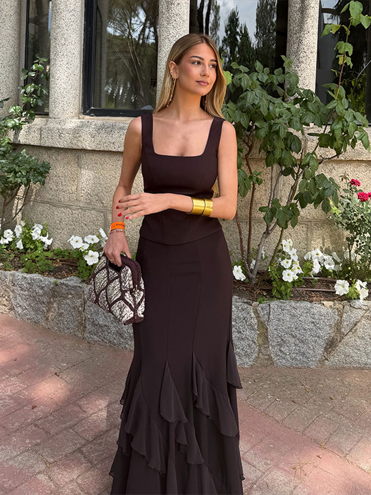 Fly Line - Novo Conjunto Feminino Elegante de Saia