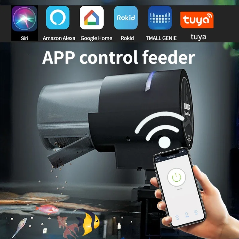 Fishing Line Dispenser - ILONDA-Alimentador Automático Wi-Fi de Peixes Dispensador