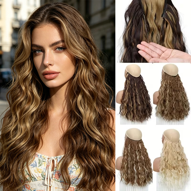 Tippet Line - Extensões de Cabelo Sintético Longas e