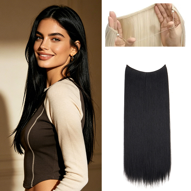 Tippet Line - Extensão de Cabelo Sintético Longo e