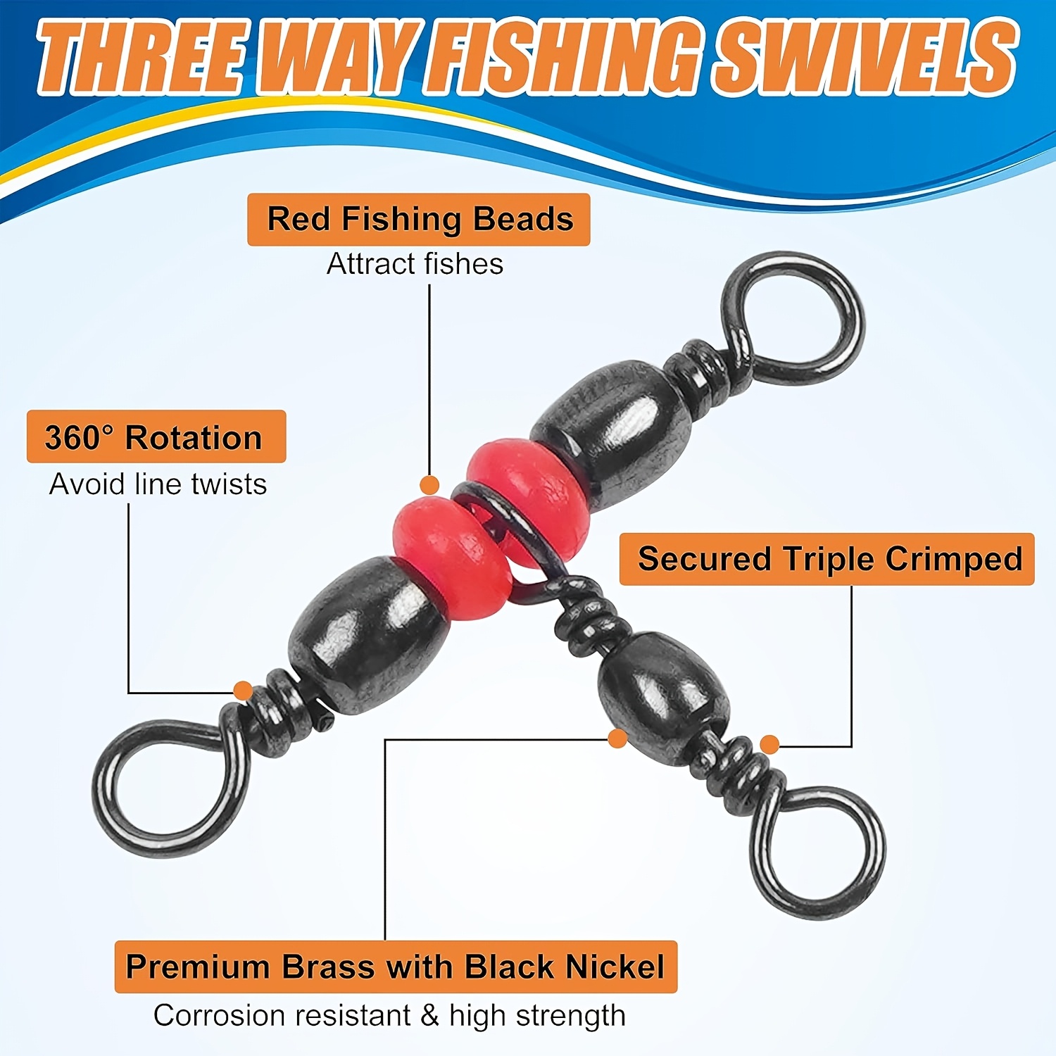 3 giros de três vias, barril g - Monofilament Line avaliação e preço