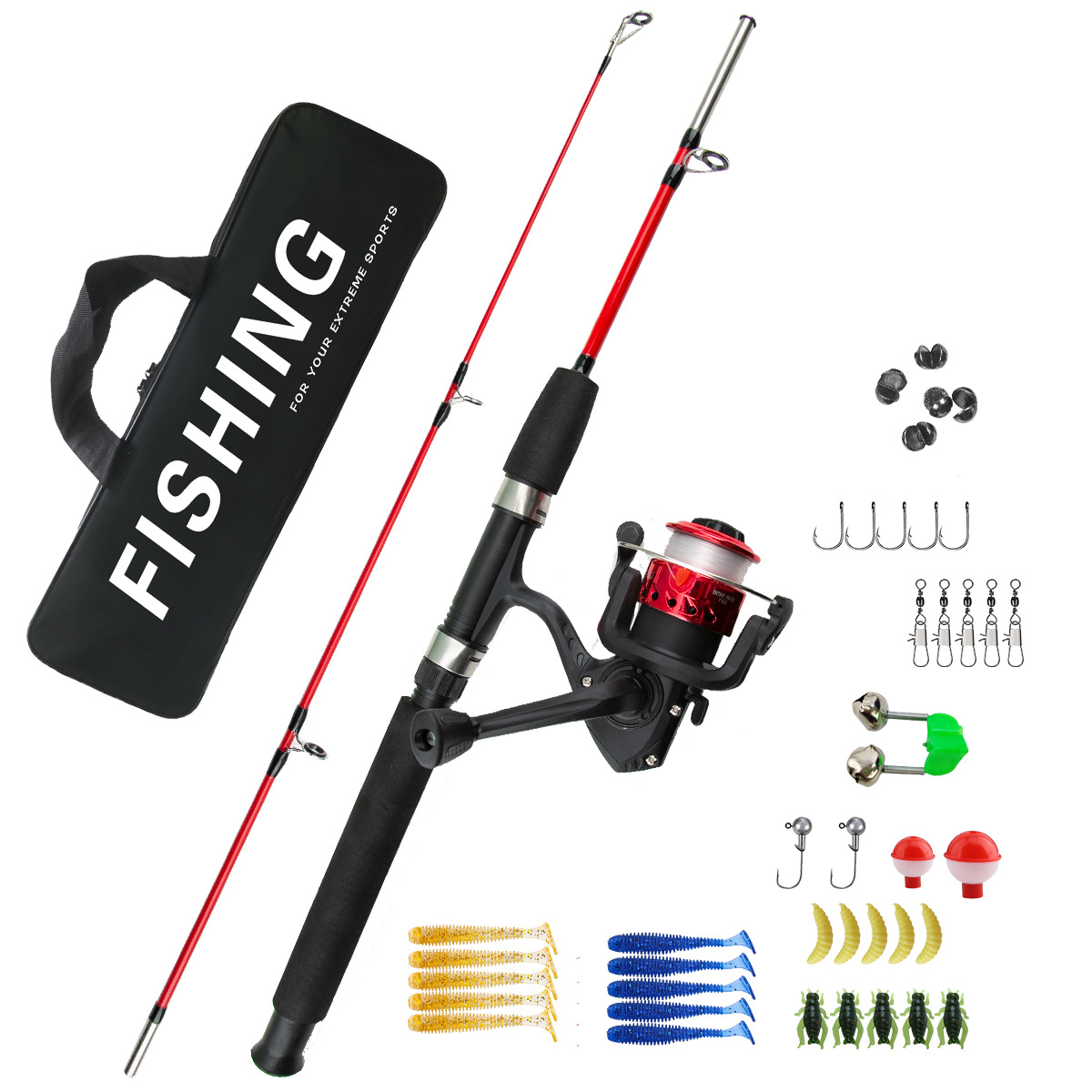 Conjunto de Vara de Pesca no G - Ice Fishing Line avaliação e preço