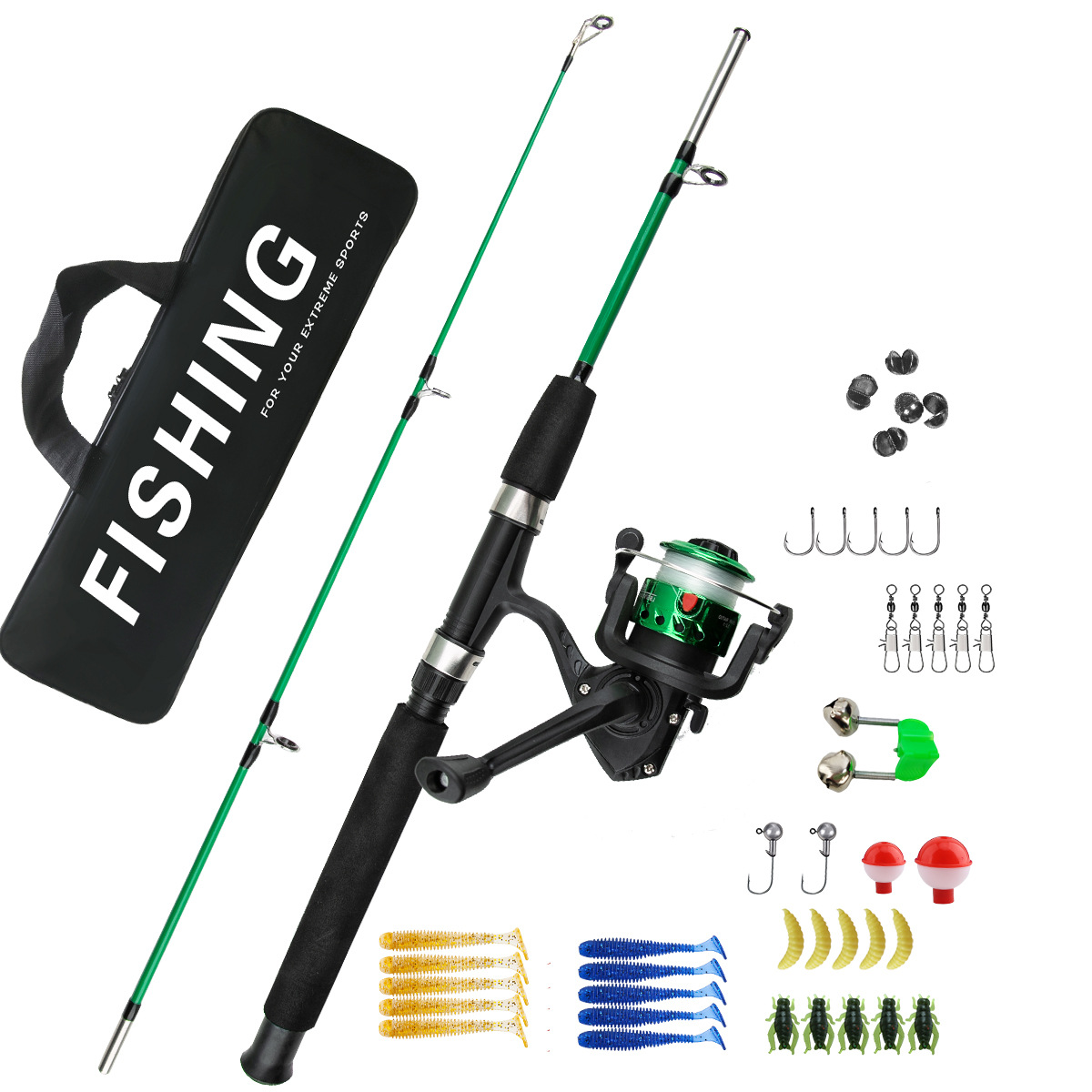 Conjunto de Vara de Pesca no G - Ice Fishing Line avaliação e preço