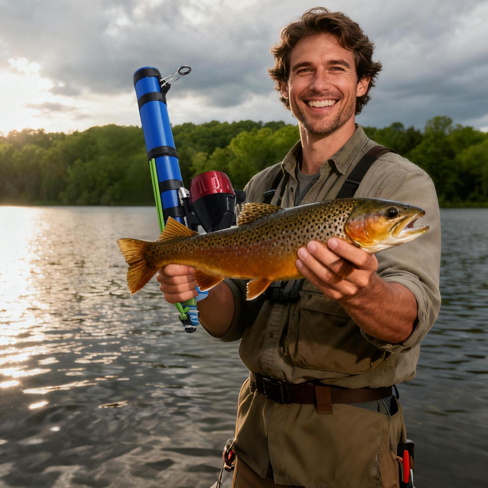 Vara de pesca estilingue desig - Fishing Line Spooler avaliação e preço