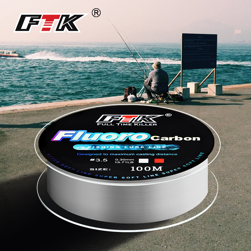 Linha de pesca com revestiment - Fluorocarbon Line avaliação e preço