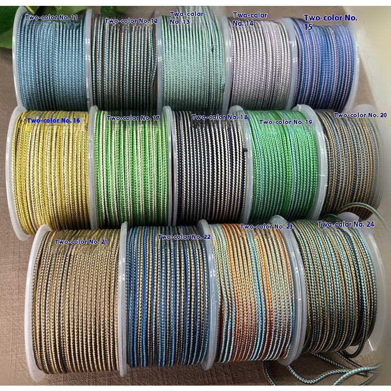 10m/rolo 2.5mm cor de dois ton - Braided Line avaliação e preço