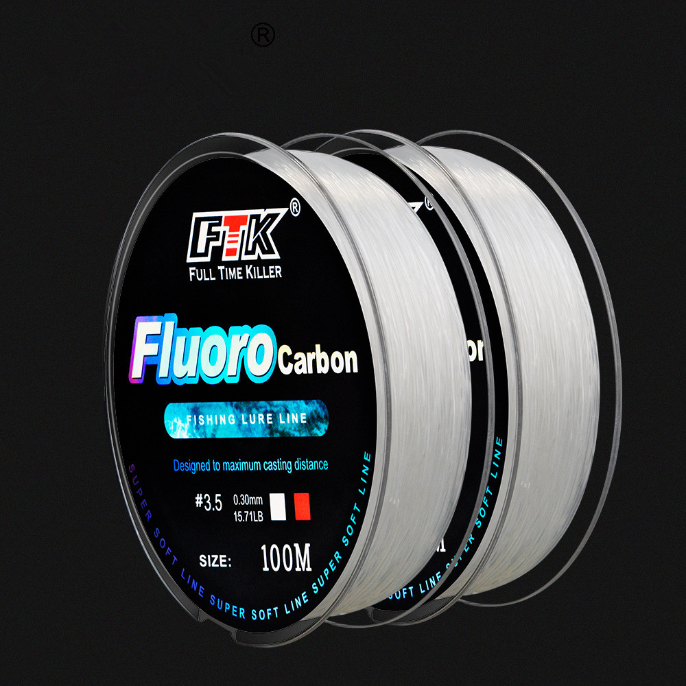 Linha de pesca com isca de flu - Fluorocarbon Line avaliação e preço