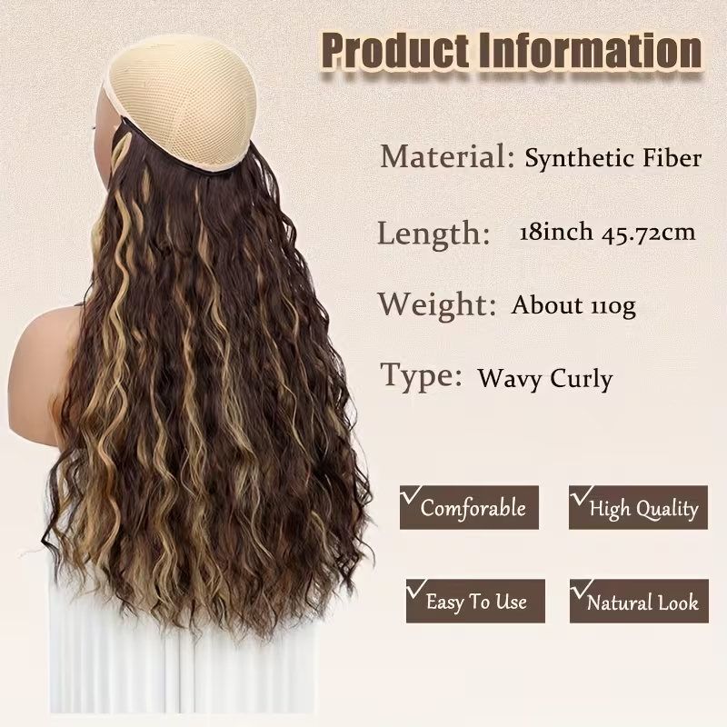 Extensões de Cabelo Sintético  - Tippet Line avaliação e preço