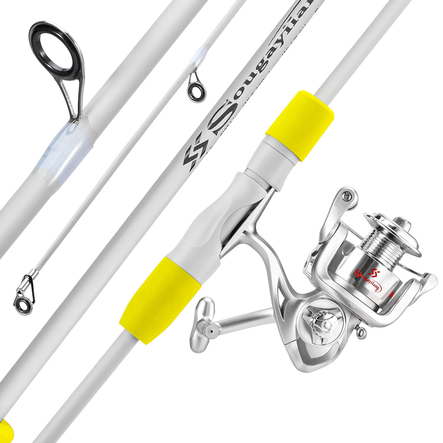Sougayilang vara de pesca gira - Fishing Line Spooler avaliação e preço