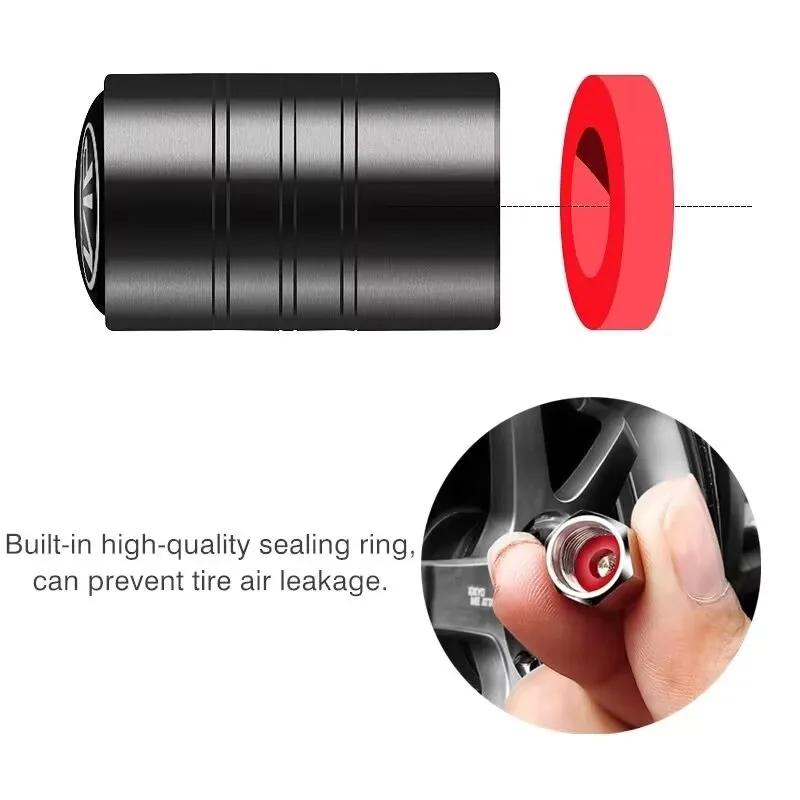 4 pçs estilo do carro 3d de al - Tippet Line avaliação e preço